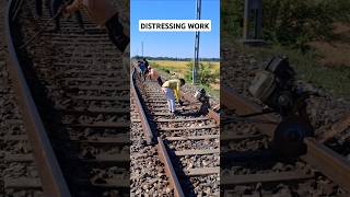 Distressing Work Railway railway railworker railwork indianrailways railjoint railcutting [upl. by Thayne664]