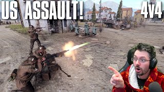 US ASSAULT  4v4  Company of Heroes 3 [upl. by Ahsenyl]