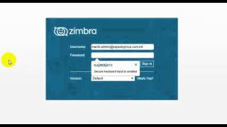 How to Login Zimbra Mail [upl. by Stoneham]