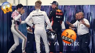 Max Verstappen FIGHTS Esteban Ocon after F1 Brazilian GP 2018 [upl. by Tarfe]