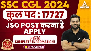 SSC CGL 2024  CGL JSO Post Job Profile Salary Promotion  Full Details [upl. by Ekoorb]