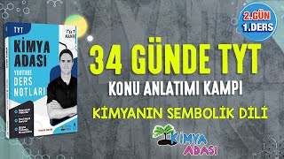 📌KİMYANIN SEMBOLİK DİLİ l 2GÜN 1 DERS l TYT KONU ANLATIM KAMPI [upl. by Zulaledairam]