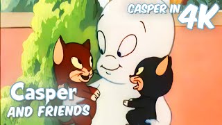 Caspers Trunk Full Of Fun 🐘  Casper and Friends in 4K  15 Hour Compilation  Cartoon for Kids [upl. by Jeanette]