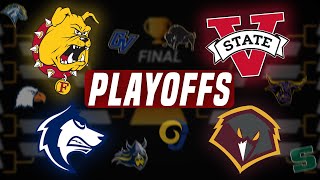 UPDATED RANKINGS  D2 Football Playoff Picture [upl. by Ominorej]