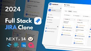 Build a Jira Clone With Nextjs React Tailwind Honojs  Part 12 2024 [upl. by Odnesor]