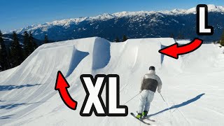 A Tour of Whistlers XL Terrain Park [upl. by Halivah]