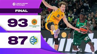 Lessort DOMINATES Final Minutes  Panathinaikos  Maccabi  BASKETBALL HIGHLIGHTS R8 202425 [upl. by Kay]