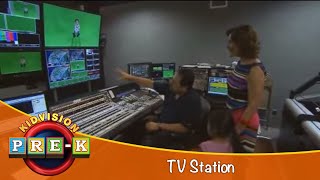 TV Station  Virtual Field Trip  KidVision PreK [upl. by Atinehc]