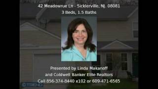 42 Meadowrue Ln SICKLERVILLE NJ 08081 [upl. by Stewart]