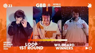 Loopstation Round 1 Wildcard Winners Announcement  GBB23 World League [upl. by Eselrahc]