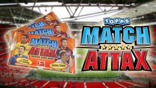 Match Attax 20102011 3 Booster  Opening  Unboxing [upl. by Narret]