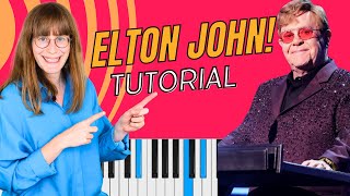 Klavier spielen wie Elton John Your Song [upl. by Rramel]