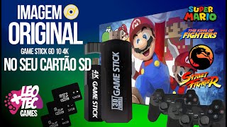 Finalmente❕instale AGORA mesmo a 💿IMAGEM ORIGINAL do 🎮GAME STICK GD10 4K [upl. by Annodahs]