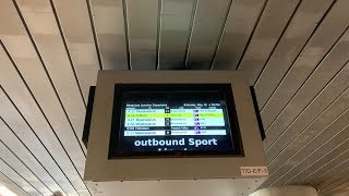 2 Secaucus Junction Announcements  NJ Transit Sport Line to Meadowlands 5182019 [upl. by Artur381]