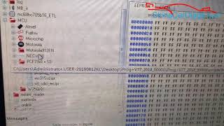 How to read PCF7953 EEPROM by iProg amp PCF79XX adapter [upl. by Edmunda]