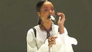 Rihanna Diamonds  Live at Global Citizen Festival 2016 [upl. by Desirea]