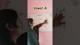 Learn 👉Vowel A basic howtowriteandreadalphabet sscspn education englishalphabet [upl. by Rossi]