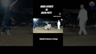 mauli kokate vs jassa pattl kushtidangal 🤼‍♂viralvideo trending pahlawan shortvideo attitude [upl. by Airehs]