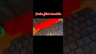 Center filled chocolates youtubeshorts trending youtube subscribe [upl. by Arihsak253]