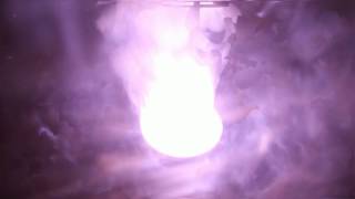 Reaction of potassium chlorate with sugar  SLOW MOTION x8 [upl. by Malvino]