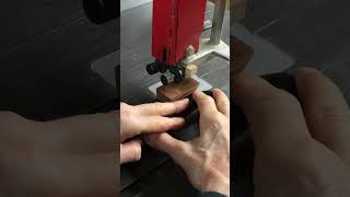 Grandfather clock foot repair woodworking restoration [upl. by Hanaj]