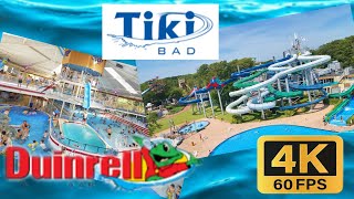 ALL WATER SLIDES at Tikibad Duinrell Onslide POV Netherlands [upl. by Ahsemat]