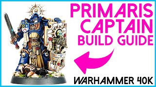 How to build Primaris Bladeguard Captain for Warhammer 40000 [upl. by Hax]