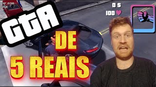 JOGUEI O GTA DE CINCÃO KKKKKKK [upl. by Ozneral]