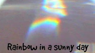 How to easily make a rainbow  Science for kids [upl. by Okimuy]