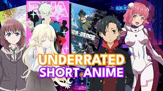 10 UNDERRATED SHORT ANIME  anime recommendations [upl. by Tabib]