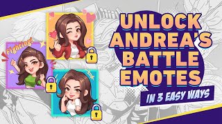 How to Get Andreas Battle Emotes for Free [upl. by Valda]