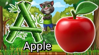 A for Apple Phonics learning Song ABCAlphabet Song abclearningsongs [upl. by Qooraf]