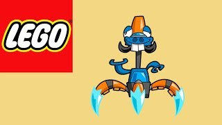 How to build LEGO Mixels Lunk amp Tentro Mix 1  Bricks and Clay Play [upl. by Anirak]