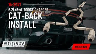 20152023 Dodge Charger CatBack Exhaust InstallOverview Video carvenexhaust dodge charger [upl. by Blanchard]