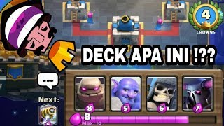 DECK PALING ANEH YANG PERNAH AKU PAKE WKWK  Clash Royale Indonesia [upl. by Kerin]