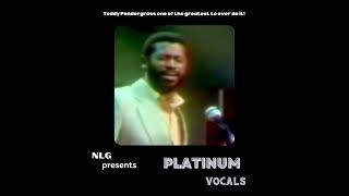 Teddy Pendergrass singing quotLove TKOquot live [upl. by Hannahsohs]