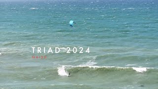 Naish Triad Kitesurf Test 2024 [upl. by Aiduan]