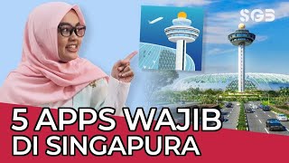 5 Aplikasi Wajib untuk Liburan ke Singapore [upl. by Champ]