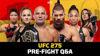 UFC 275 Texieira vs Prochazka LIVE Stream  PreFight QampA  MMA Fighting [upl. by Ahsimak]