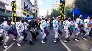 JUCHUY Y UYUSTUS 🔵🔴Caporales San Simon Cochabamba SUPER FIGURAS CORSO DE CORSOS 🎺 [upl. by Ahseile]