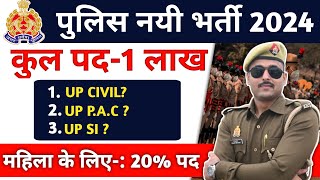 UP POLICE NEW VACANCY 2025  UP SI NEW VACANCY 2024  UP POLICE CONSTABLE NEW VACANCY [upl. by Annoyek470]