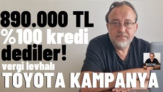 0 km otomobil kampanyaları Ağustos 2024 Toyota resmen açıkladı kampanya indirim Toyota [upl. by Stanleigh]