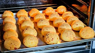 ESSA E A MELHOR RECEITA DE PÃO DE QUEIJO 3 INGREDIENTES I RÁPIDO I FÁCIL I UMA DELÍCIA [upl. by Bilski]