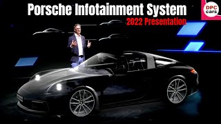 Porsche infotainment System 2022 Presentation [upl. by Ahsoyek685]