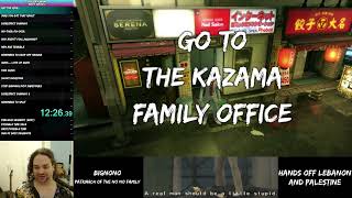 FIRST EVER Yakuza Kiwami Switch Speedrun in 23933 [upl. by Kosaka]