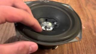 How to disassemble a subwoofer speaker parts [upl. by Gal797]