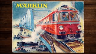 Märklin Katalog 1955 – Modellbahn Modelleisenbahn H0 [upl. by Aenel]