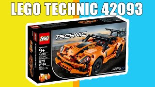 LEGO Technic 42093 Chevrolet Corvette ZR1 [upl. by Nashom]