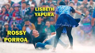 LISBETH YAPURA VS ROSSY PORROA en Arequipa Perú [upl. by Ira974]