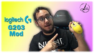 🛠 Modifico mi Logitech G203  TUTORIAL de SLEEVING  ⚠ Mejor mouse gaming CALIDAD  PRECIO 💶 [upl. by Dimond458]